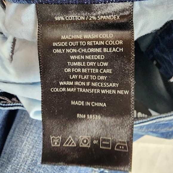 Kut From the Kloth Carlo Ankle Skinny Jean Distressed Faded Medium Blue Size  6 - Picture 13 of 13